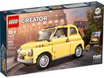 lego fiat 500 geel 10271, Kinderen en Baby's, Speelgoed | Duplo en Lego, Nieuw, Complete set, Ophalen of Verzenden, Lego
