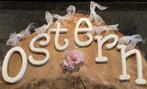 OSTERN LETTERS WIT- GEEL Nieuw, Diversen, Nieuw, Ophalen of Verzenden