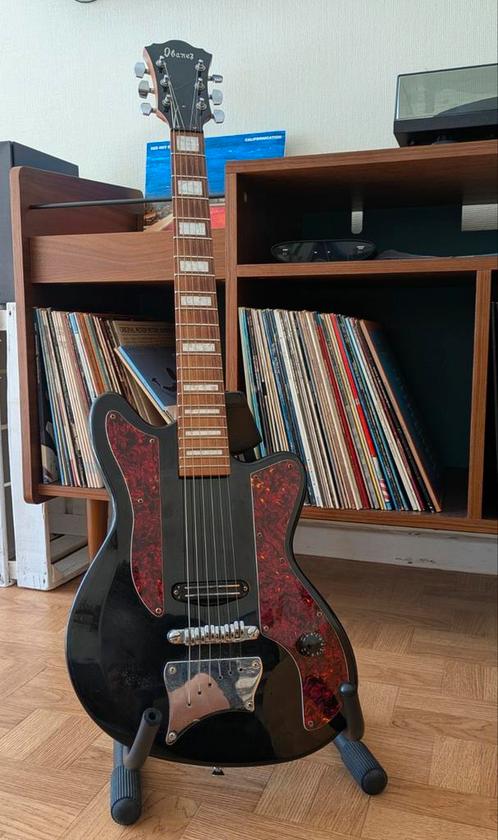 Ibanez ORM1 Black (Omar Rodriguez Signature), Muziek en Instrumenten, Snaarinstrumenten | Gitaren | Elektrisch, Zo goed als nieuw