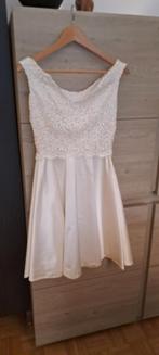 Te koop: prachtige witte trouwjurk in jaren 50-stijl., Ophalen, Zo goed als nieuw, Wit, Trouwjurk