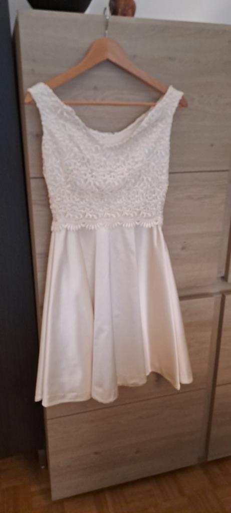 Te koop: prachtige witte trouwjurk in jaren 50-stijl., Kleding | Dames, Trouwkleding en Trouwaccessoires, Zo goed als nieuw, Trouwjurk