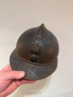 Wo1 Franse infanterie helm met binnenwerk, Verzamelen, Militaria | Algemeen, Ophalen of Verzenden