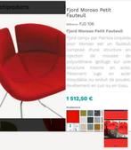 ✓Set DESIGN MOROSO Stof 4 FJORD PATRICIA URQUIOLA, Ophalen, Metaal, Gebruikt, Vier