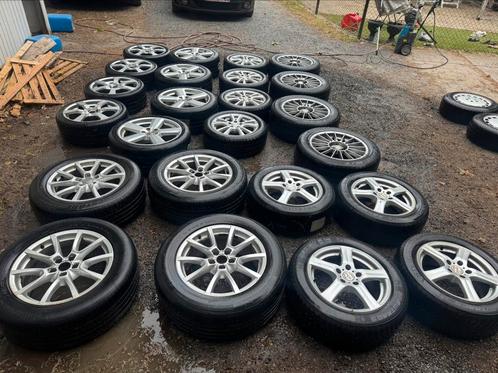 Verschillende setten Alu velgen Audi - VW - Alfa - Opel Enz, Auto-onderdelen, Banden en Velgen, Velg(en), Winterbanden, 16 inch
