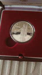 Pièce  5 euros san marino en argent  2010, Postzegels en Munten, Penningen en Medailles, Ophalen of Verzenden, Zilver