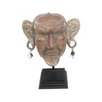 Houten theatermasker met lange oren, Antiek en Kunst, Ophalen of Verzenden