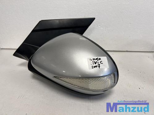 HONDA CIVIC 8 FN FK Hatchback grijs links spiegel mirror lef, Auto-onderdelen, Spiegels, Honda, Gebruikt, Ophalen of Verzenden