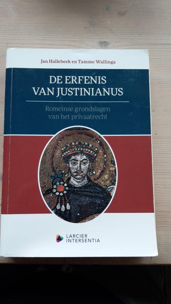 De erfenis van justinianus, Boeken, Studieboeken en Cursussen, Zo goed als nieuw, Hoger Onderwijs, Ophalen of Verzenden