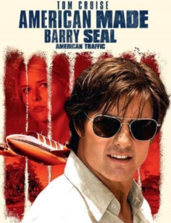 American Made Barry Seal - Blu Ray, Cd's en Dvd's, Blu-ray, Zo goed als nieuw, Ophalen of Verzenden