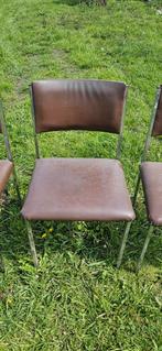 retro vintage stoelen, Utilisé, Enlèvement ou Envoi