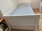 Lit une personne avec tiroir lit, Kinderen en Baby's, Kinderkamer | Bedden, Ophalen, 85 tot 100 cm, Gebruikt, Lattenbodem