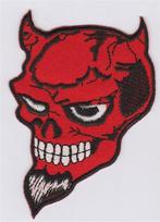 Satan Devil stoffen opstrijk patch embleem #1, Motoren, Verzenden