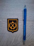 Patch brevet scherpschutter Belgisch leger ABL, Verzenden, Landmacht, Embleem of Badge