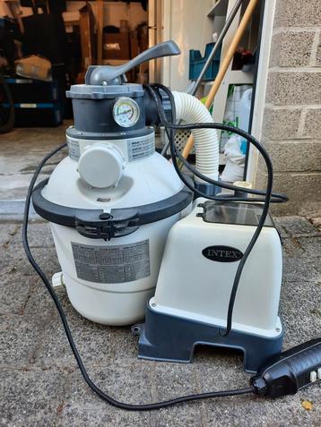 intex zandfilter 4m3/u, Ophalen, Gebruikt