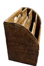 Birmese rotan krantenhouder en tijdschriftenrek, Ophalen