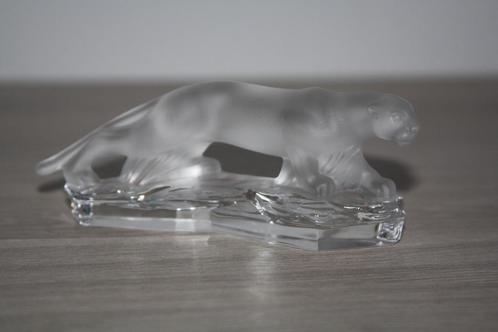 Goëbel Crystal ( panter ) lengte 12 cm , zeer mooie staat, Antiek en Kunst, Antiek | Glaswerk en Kristal, Ophalen of Verzenden