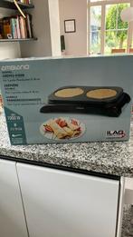 Dubbele pannenkoekenmaker, zeer handig op tuinfeestje, Ophalen, Zo goed als nieuw