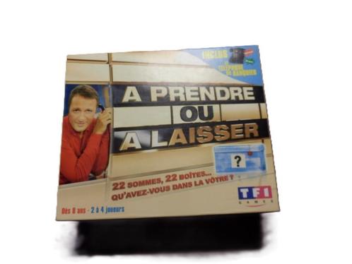 (9)- Jeu de société - A prendre ou à laisser, Hobby en Vrije tijd, Gezelschapsspellen | Bordspellen, Zo goed als nieuw, Ophalen of Verzenden
