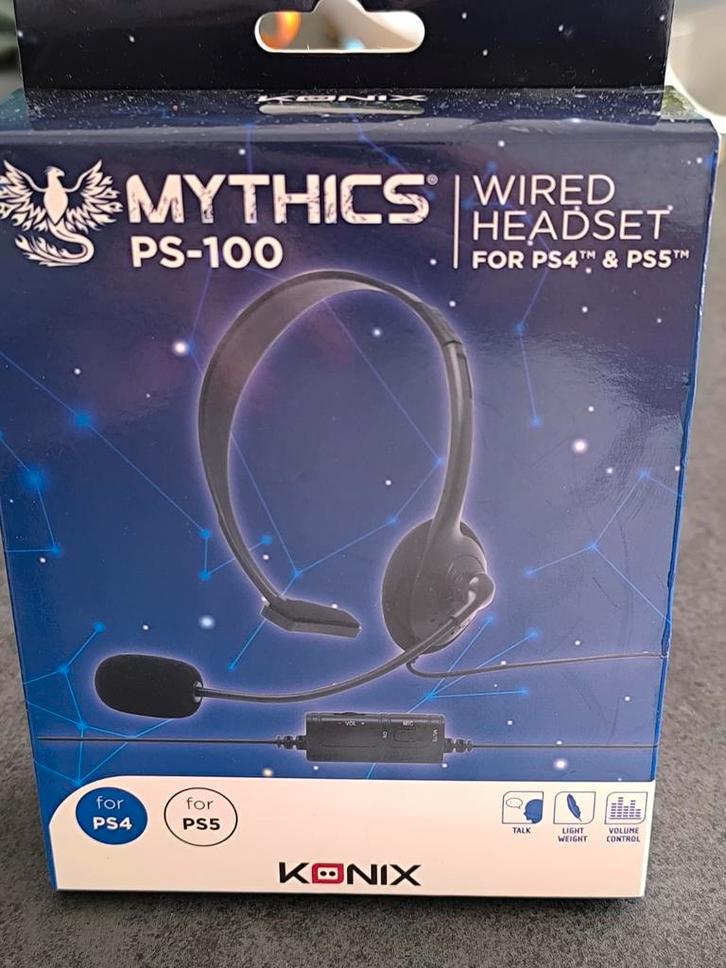 PS4 - PS5-headset voor gaming, Audio, Tv en Foto, Hoofdtelefoons, Nieuw, Ophalen of Verzenden