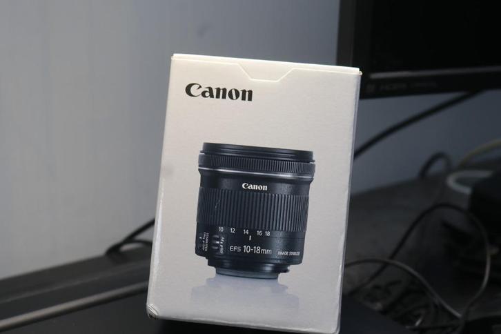 CANON EF-S 10-18 MM  landschap fotografie kit, Audio, Tv en Foto, Foto | Lenzen en Objectieven, Zo goed als nieuw, Groothoeklens