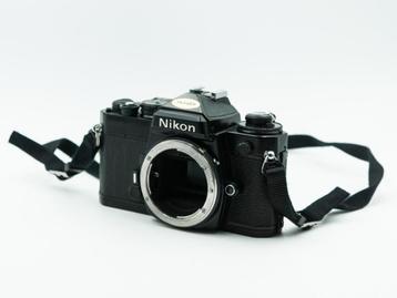Nikon FE zwart + draagriem beschikbaar voor biedingen