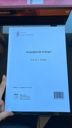 Vergelijkende biologie, Boeken, Studieboeken en Cursussen, Ophalen of Verzenden, Zo goed als nieuw