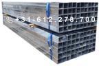 STALEN - KOKERS - KOKERPROFIELEN - 50x50x2mm - L=235, Ophalen, Zo goed als nieuw, IJzer