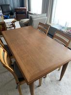 eettafel, Huis en Inrichting, Ophalen, Gebruikt, Eikenhout, 200 cm of meer