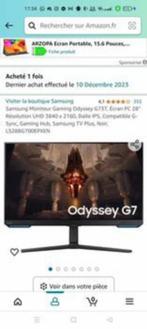 Samsung Odyssey G7, 28p, Comme neuf, Samsung, IPS, Enlèvement