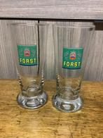 2 anciens verres bière Forst, Collections, Comme neuf