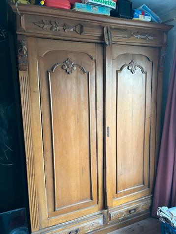 Armoire ancienne bois, Antiquités & Art, Enlèvement