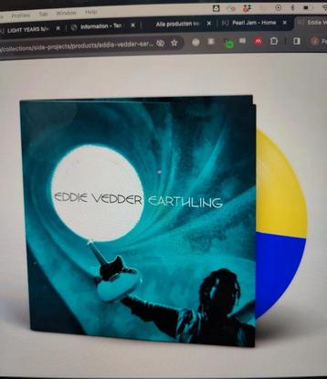 LP Eddie Vedder - Earthling [Coloured viny - Sealed]
