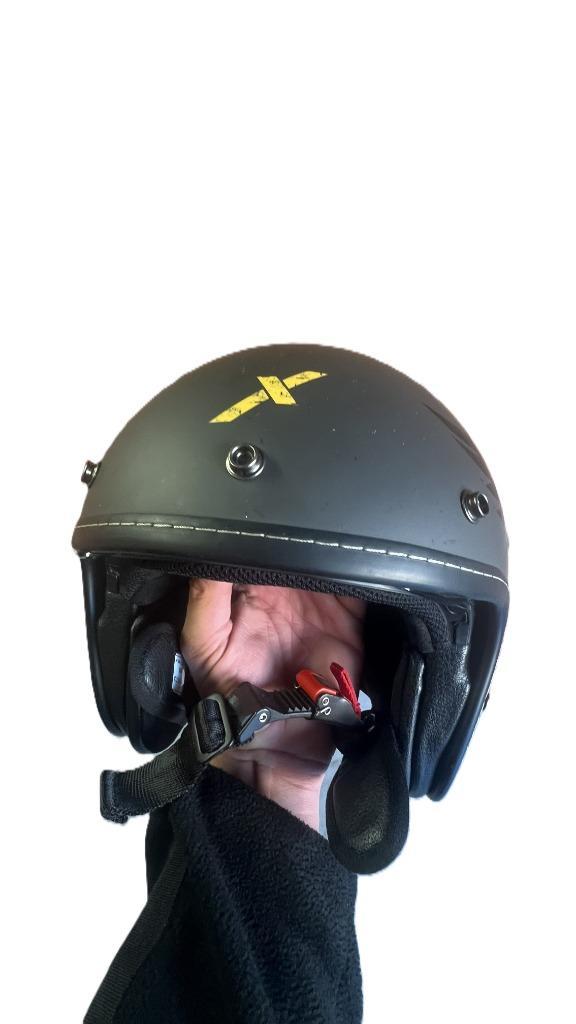 Dexter SKULL Jets helm – Grijs, Motos, Vêtements | Casques de moto, Casque jet, L, Autres marques, Neuf, sans ticket, Enlèvement ou Envoi