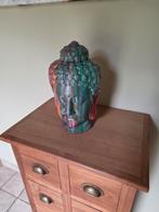 Prachtig boeddha hoofd  (beeld),eyecatcher 30cm hoog, Ophalen, Zo goed als nieuw