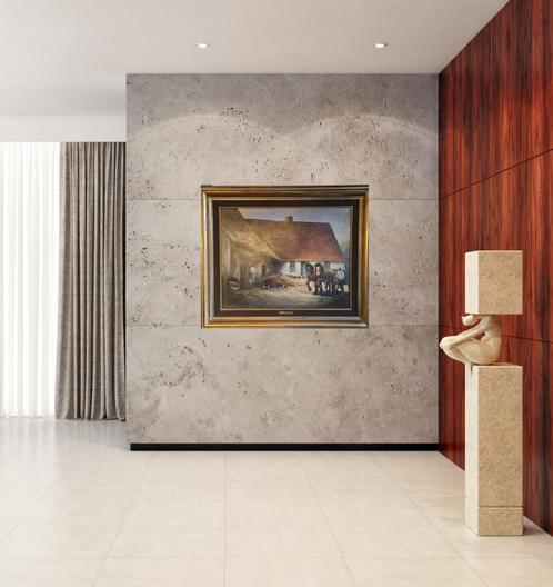peinture Pros Colpaert  92/72 cm, Antiek en Kunst, Kunst | Schilderijen | Klassiek, Ophalen of Verzenden