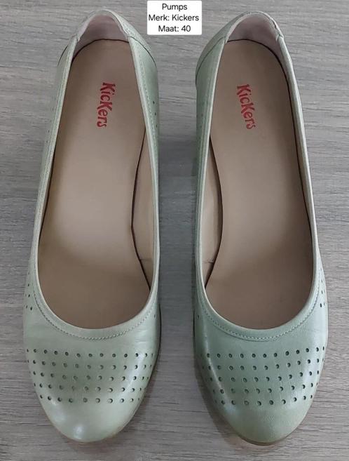 Pumps dames: maat 40. Merk: Kickers (NIEUWSTAAT), Kleding | Dames, Schoenen, Pumps, Groen, Ophalen of Verzenden