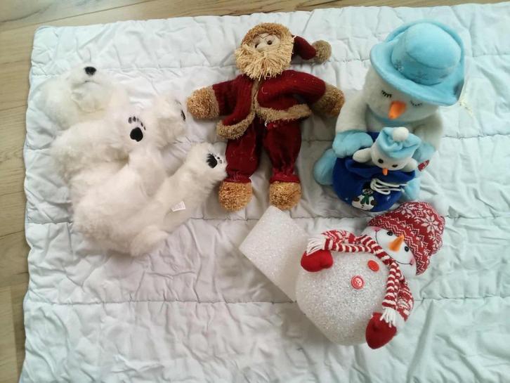 Kerstset 4 stuks, Diversen, Kerst, Zo goed als nieuw, Ophalen