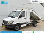 Mercedes-Benz Sprinter 514 2.2 CDI Kipper Dubbellucht 3.5t t, Auto's, Achterwielaandrijving, Gebruikt, 4 cilinders, Wit