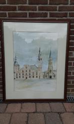 Sint-Truiden grote markt , jos Swerts , 1970 , zeer goed, Ophalen of Verzenden