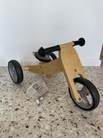 Houten loopfiets 4-in-1 bandits and angels, Kinderen en Baby's, Speelgoed | Buiten | Voertuigen en Loopfietsen, Ophalen, Zo goed als nieuw