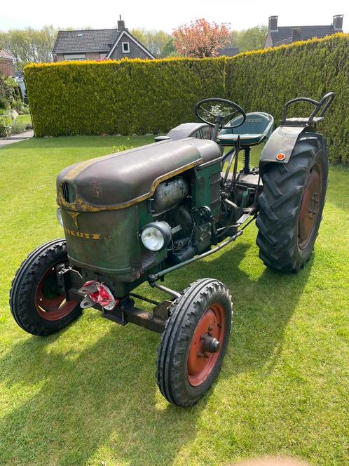 Zeer nette deutz oldtimer NL papieren, Tuin en Terras, Zitmaaiers, Ophalen