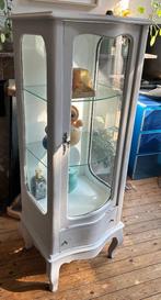 Vitrinekast, Huis en Inrichting, Ophalen, Gebruikt, Glas, 100 tot 150 cm