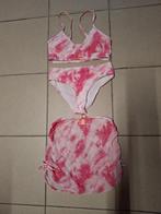 Zwemkledij 3delig maat 140, Kinderen en Baby's, Kinderkleding | Kinder-zwemkleding, Ophalen, Bikiniset, Meisje, Zo goed als nieuw
