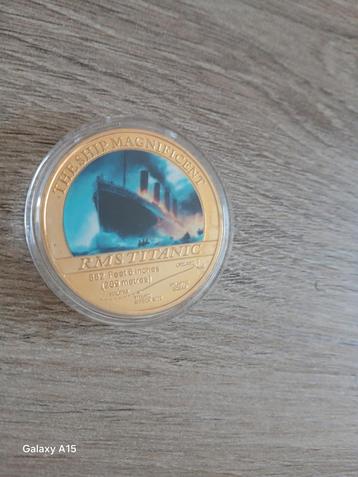 Siermunt Titanic  beschikbaar voor biedingen