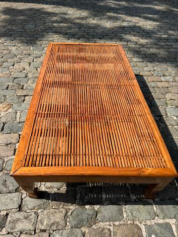 Chinees opium bed — salontafel beschikbaar voor biedingen