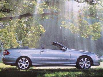 Brochure de la Mercedes CLK Cabrio 01-2003 - FRANÇAIS