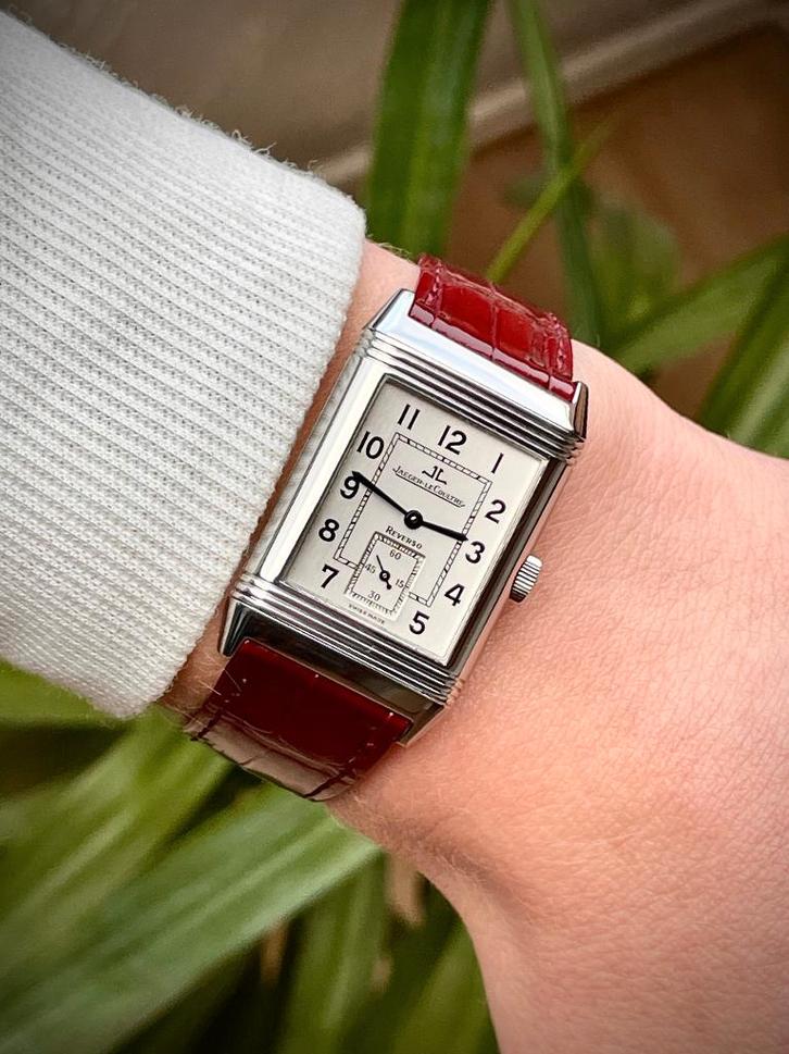 Jaeger-LeCoultre Reverso 270.8.62 ** FULL SET - Service **, Handtassen en Accessoires, Overige Accessoires, Gebruikt, Ophalen of Verzenden