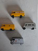 Set van 4 miniatuur HO-busjes, Hobby en Vrije tijd, Ophalen of Verzenden