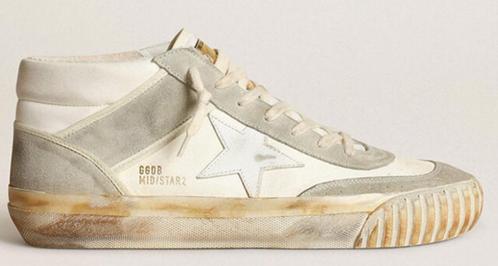 Nieuwe Golden Goose mid star 2 white/ice Maat 44, Kleding | Heren, Schoenen, Nieuw, Sneakers, Wit, Ophalen