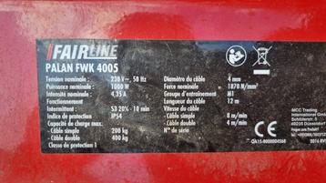 elektrische lier / takel 400kg beschikbaar voor biedingen